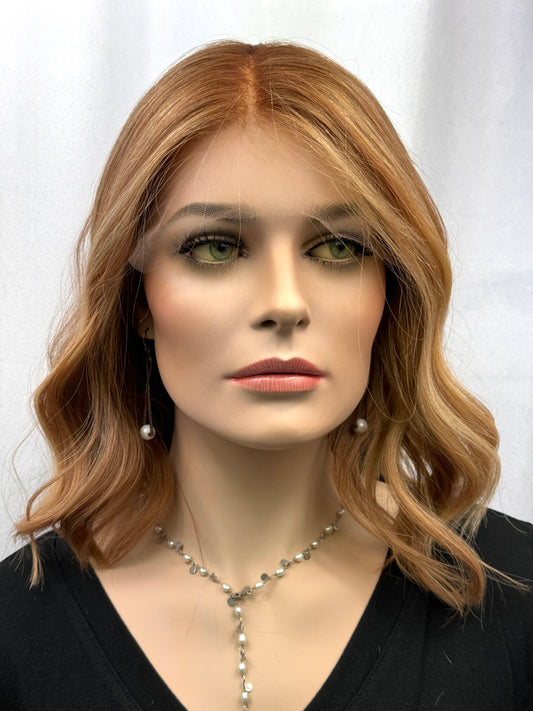 #370 Highest Quality Remy Human Hair Lace Top Wig (XS) 15/16”