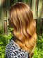 #544 Highest Quality Remy Human Hair with silicone/silk liner (S)19“