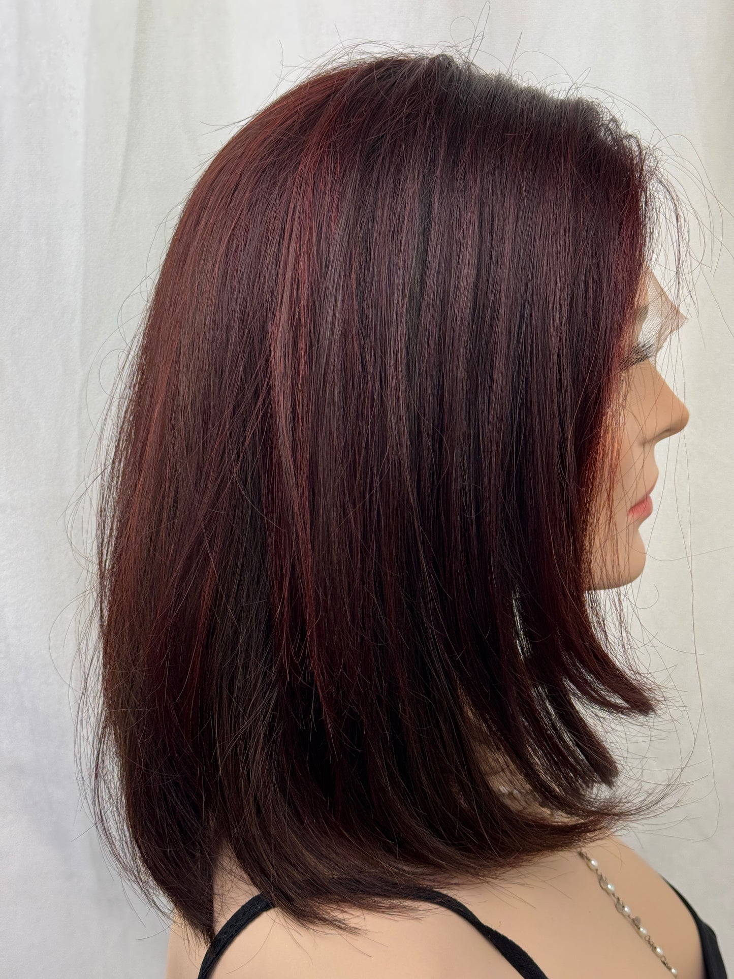 Custom lace top wig