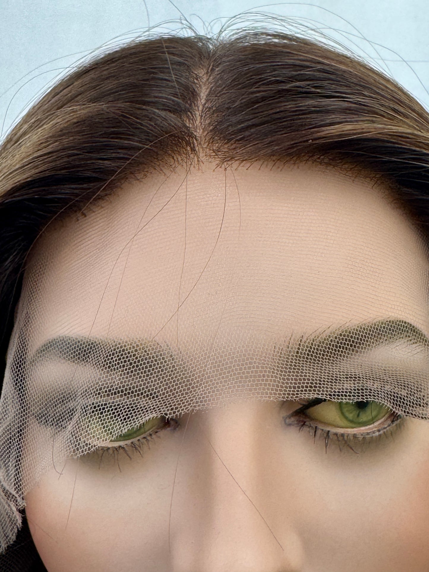 #506 Highest Quality Remy Human Hair Lace Top Wig (M)17”