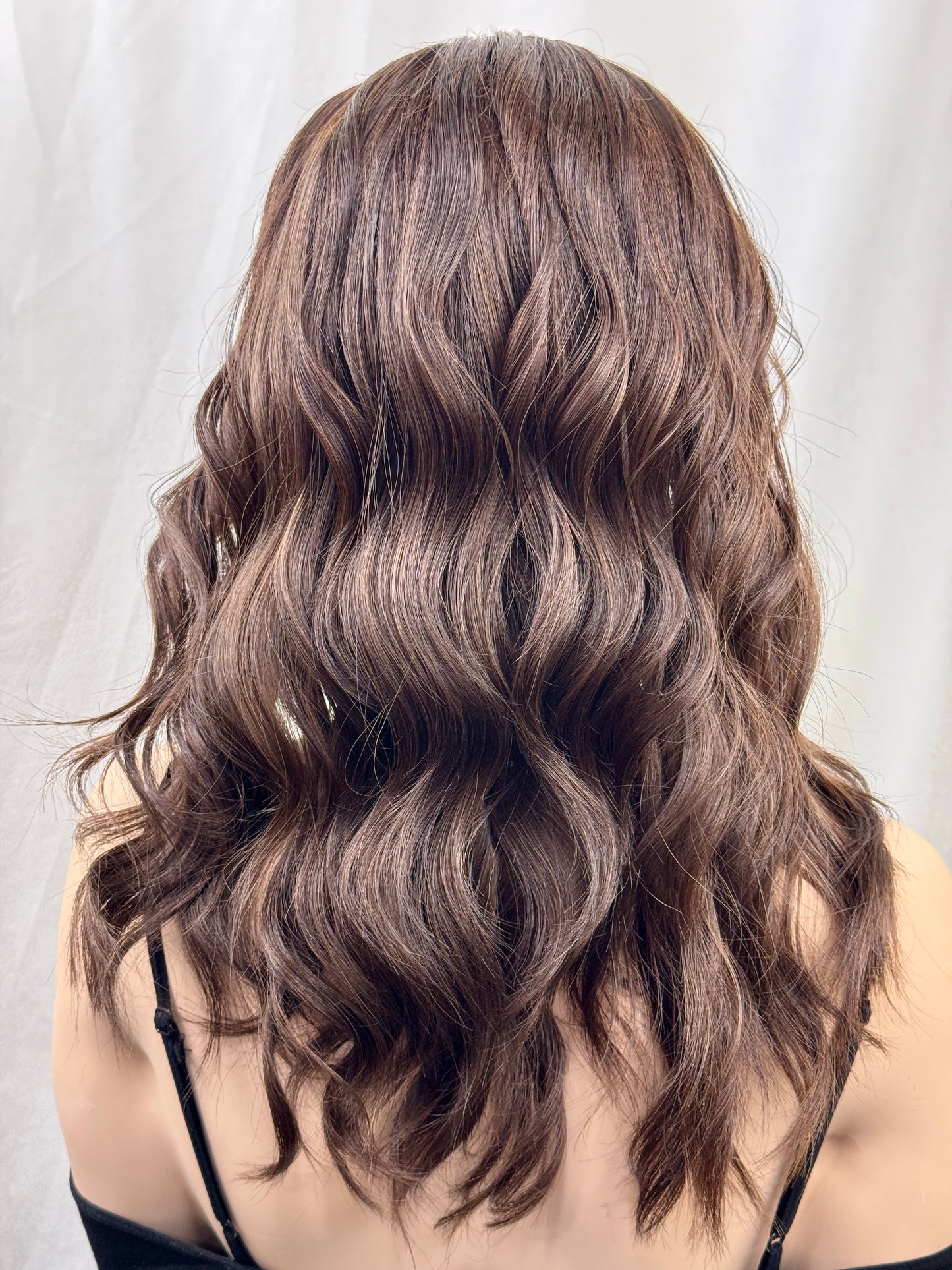 #554 Highest Quality Remy Human Hair Lace Top Wig (M)19“