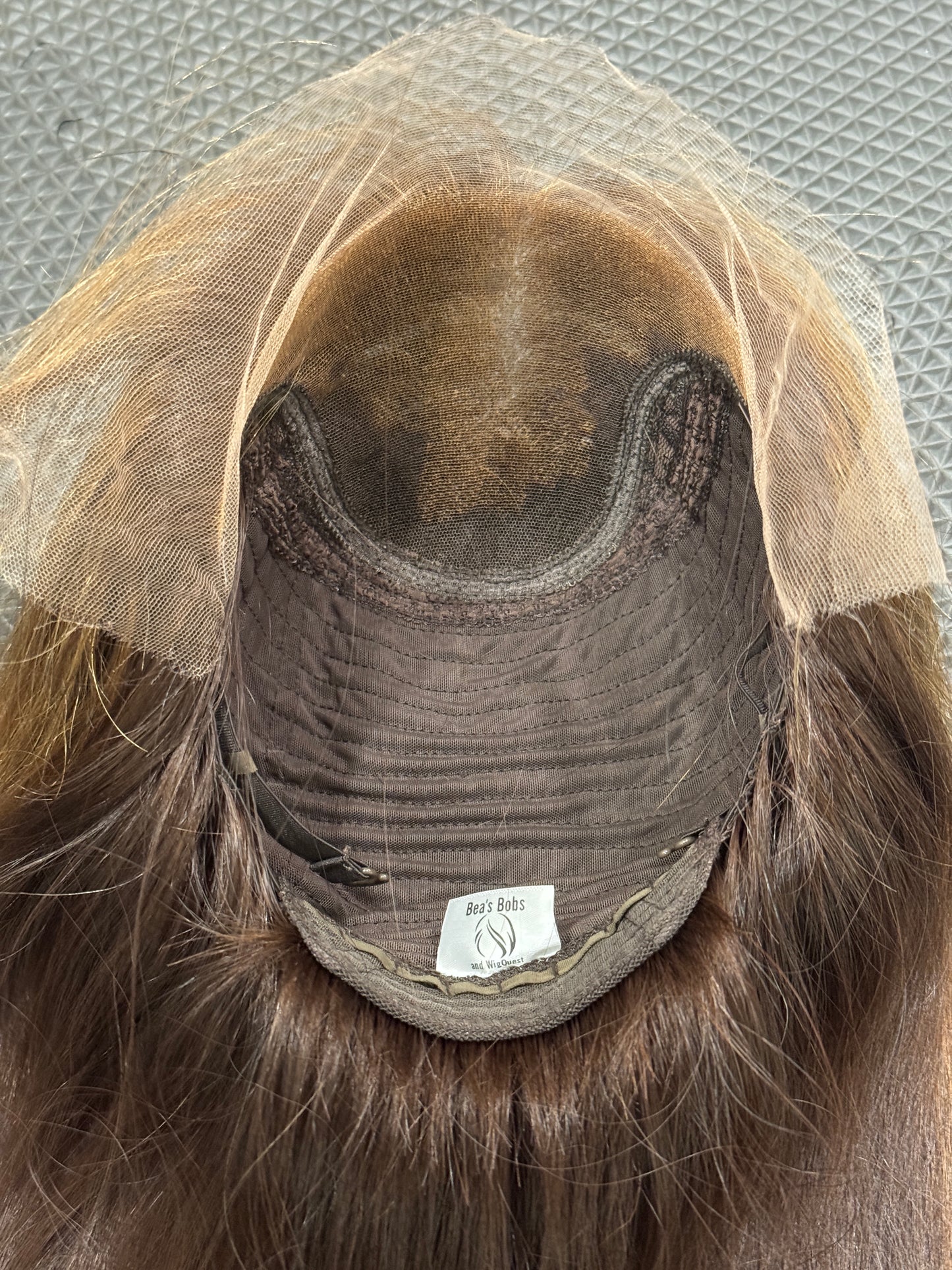#465 Highest Quality Remy Human Hair Lace Top Wig with low density and European Texture (S)24”