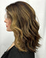 #366 Highest Quality Remy Human Hair Lace Top Wig (XS)17”