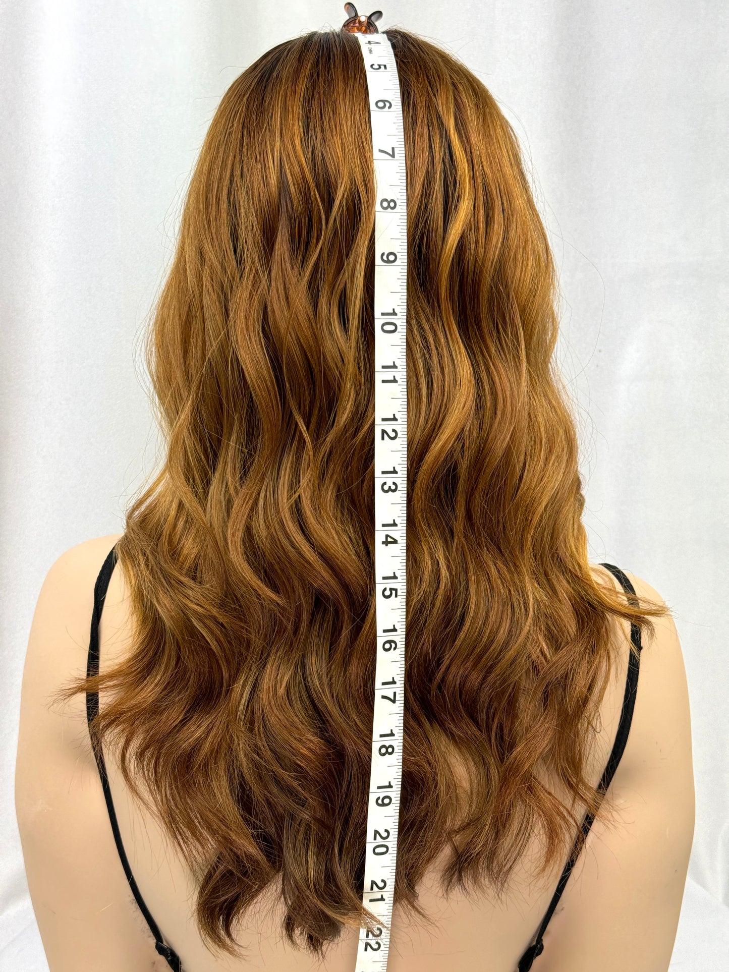 #409 Highest Quality Remy Human Hair Lace Top Wig (S) 23” (reserved for CC)