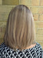 #384 Highest Quality Remy Human Hair Lace Top Wig (M)15”