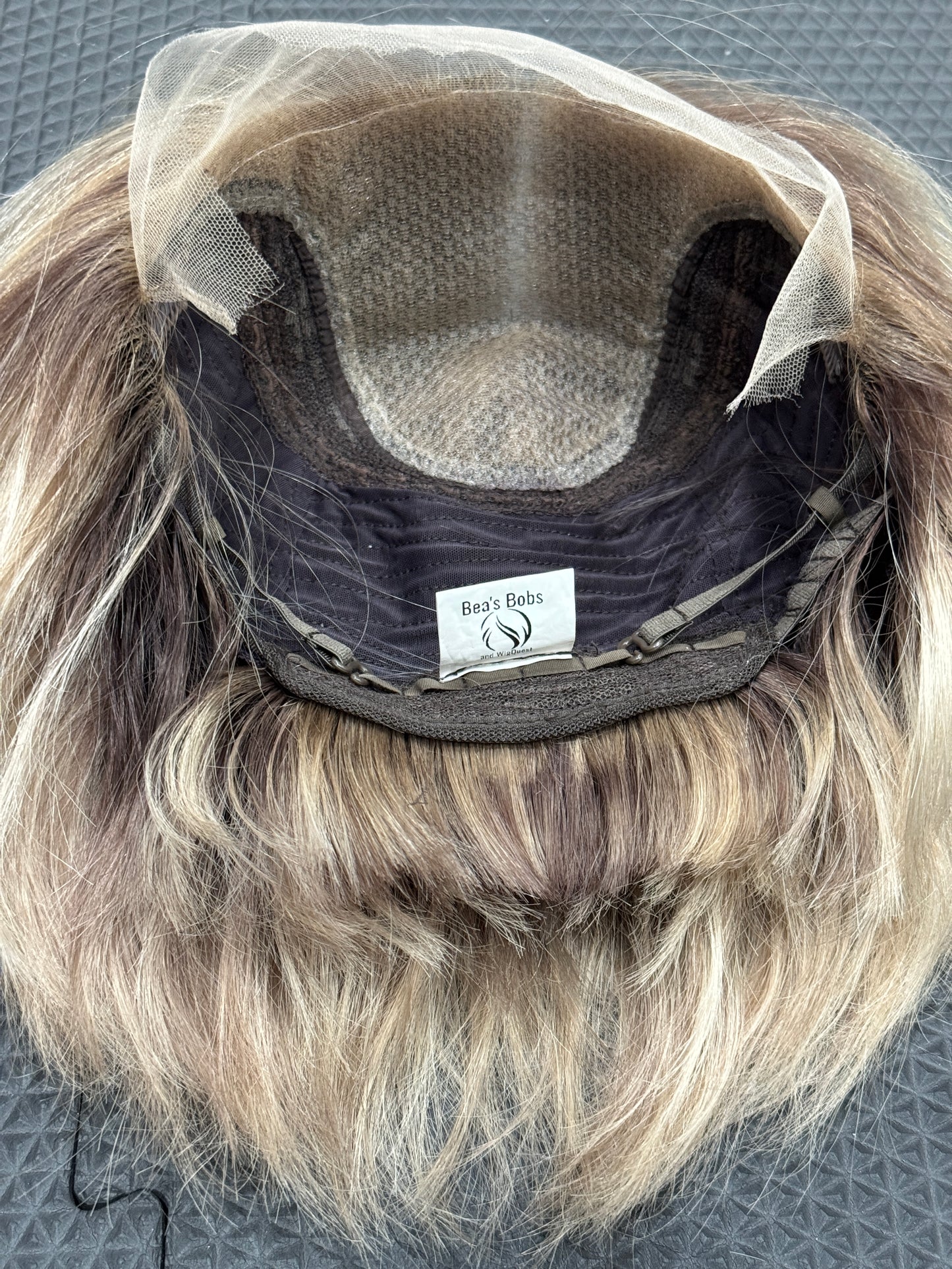 #559 Highest Quality Remy Human Hair Lace Top Wig (S) 10”