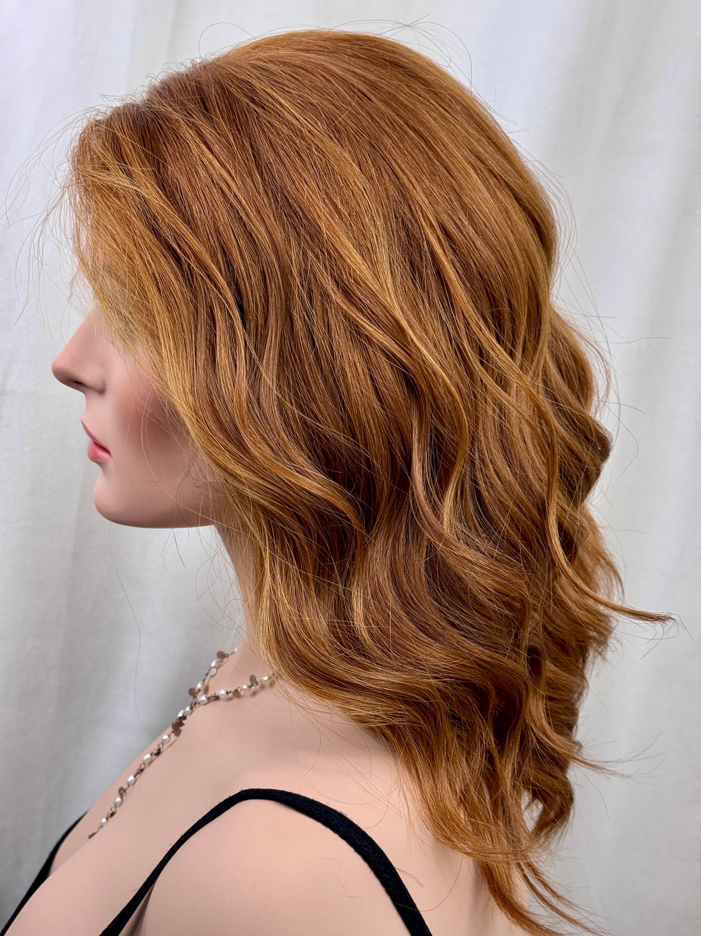 #546 Highest Quality Remy Human Hair Lace Top Wig (M)16/17“