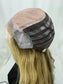 #368 **FINAL SALE** FULLY HAND TIED Highest Quality Remy Human Hair Medical "Gripper" Cap  (S)23”