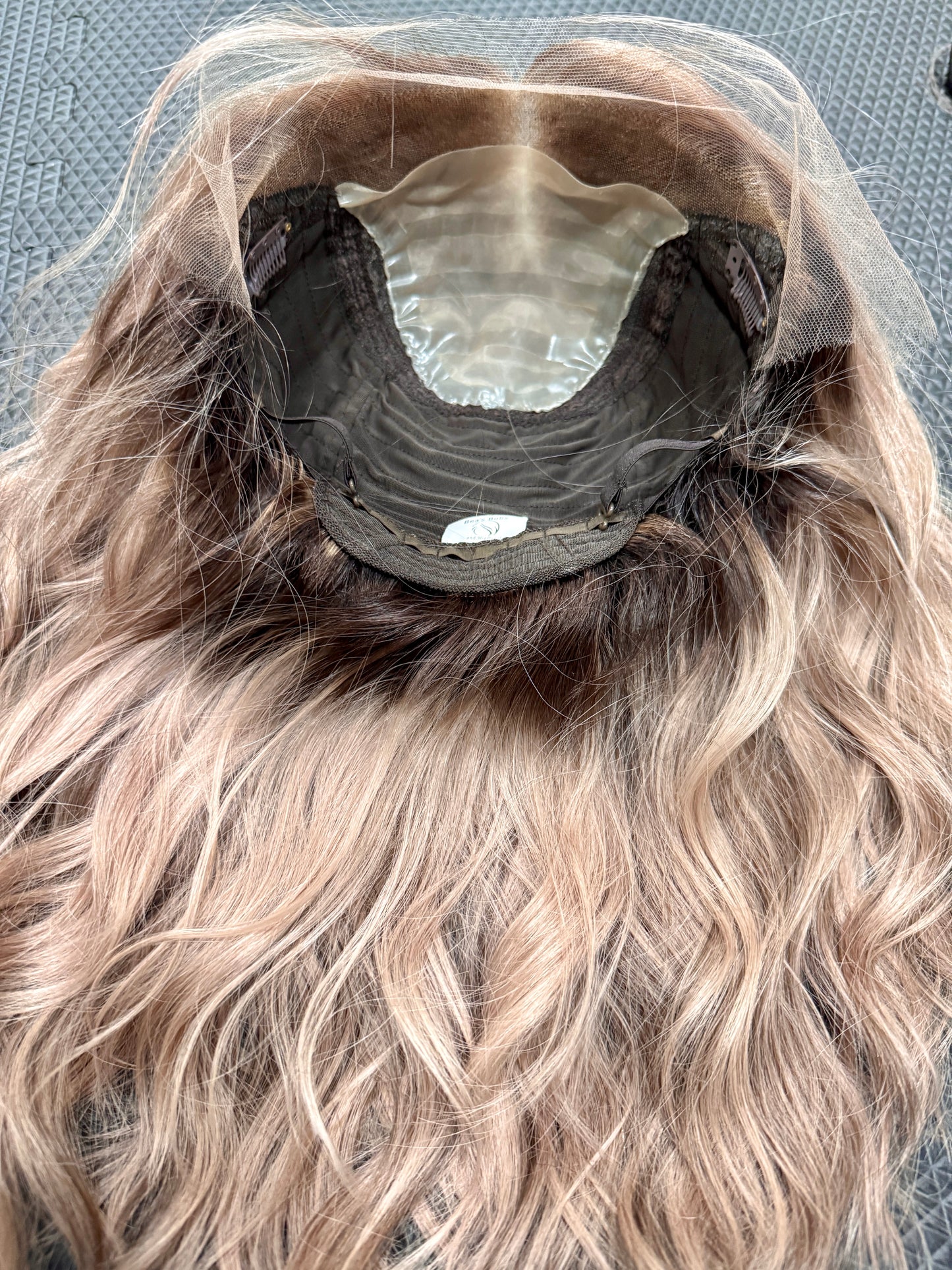 #494 Highest Quality Remy Human Hair Lace Top Wig (M) 16/17”