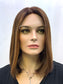 #365 Full Cranial Prosthesis **Extra Light Cap and Density** Highest quality Remy Human Hair Medical Cap extra thin VERY light silk top with lace front low density (XS) 16”