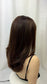 #430 Highest Quality Remy Human Hair Lace  Top (low density) Wig (S) 21”