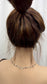 #412 Highest Quality Remy Human Hair Lace Top Ponytail Wig (M) 22”