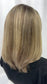 #384 Highest Quality Remy Human Hair Lace Top Wig (M)15”