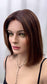 #442 Highest Quality Remy Human Hair Medical Cap Silk Top Lace Front Wig with extra light density and very thin, light silk top with lace front(S) 15”